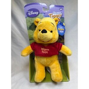 Disney Beanz Winnie the Pooh Plush My Friends Tigger & Pooh Stuffed Animal 6M+